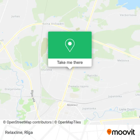 Relaxline map