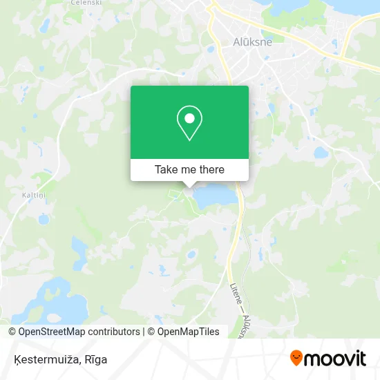 Ķestermuiža map