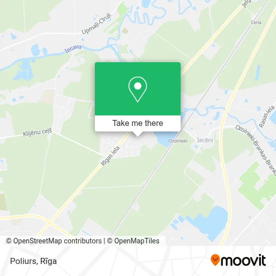 Poliurs map