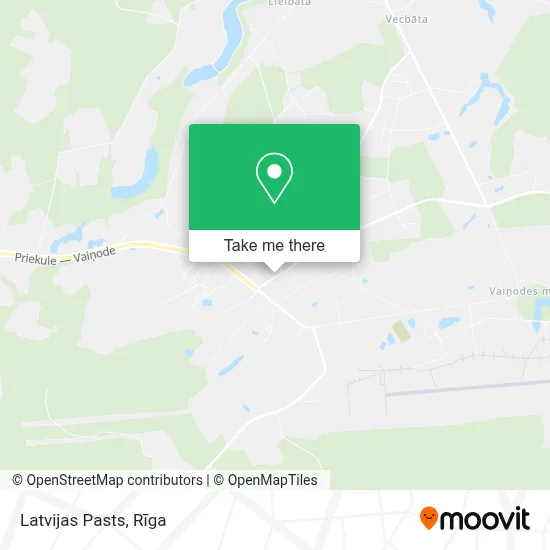 Latvijas Pasts map