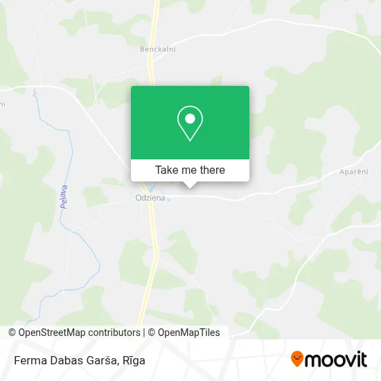 Ferma Dabas Garša map