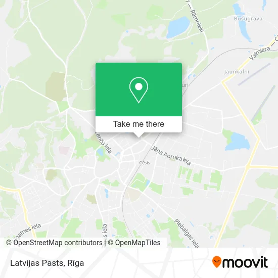 Latvijas Pasts map