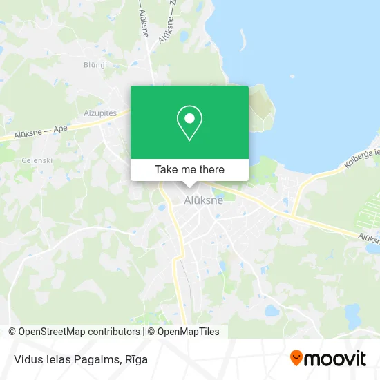 Vidus Ielas Pagalms map