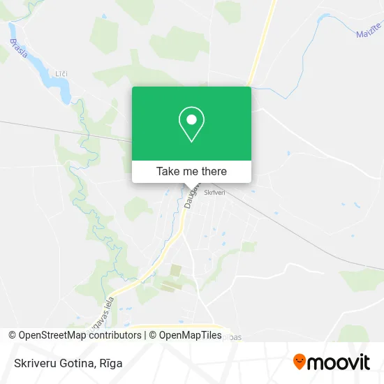 Skriveru Gotina map