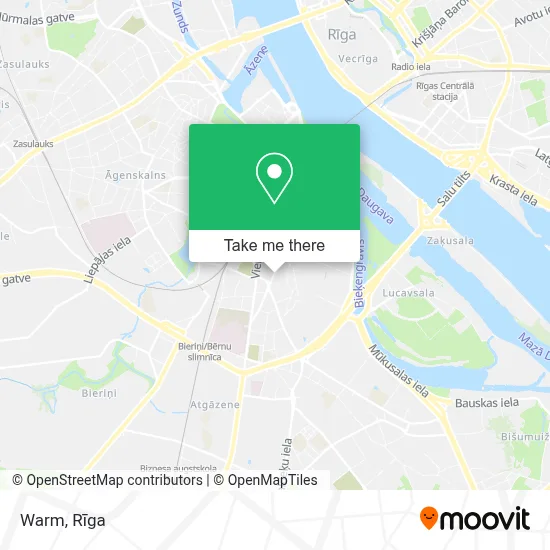 Warm map