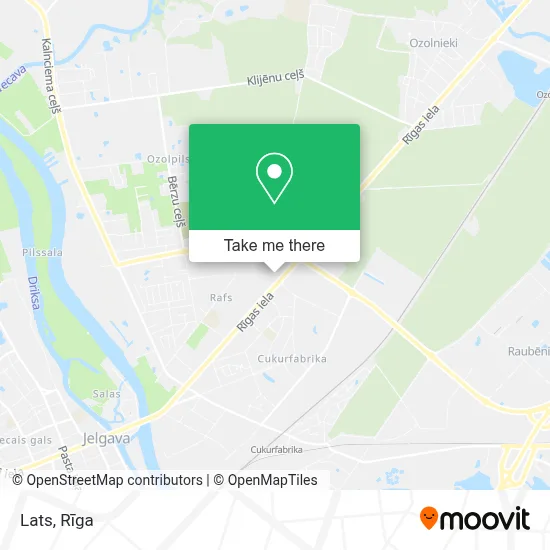 Lats map