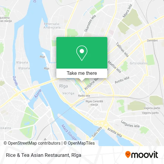 Rice & Tea Asian Restaurant map