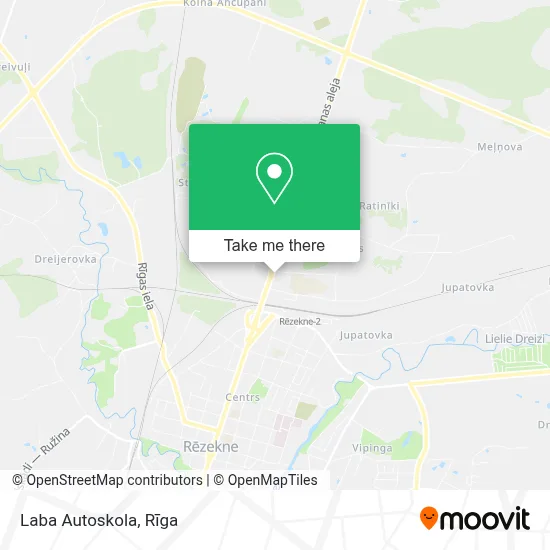 Laba Autoskola map