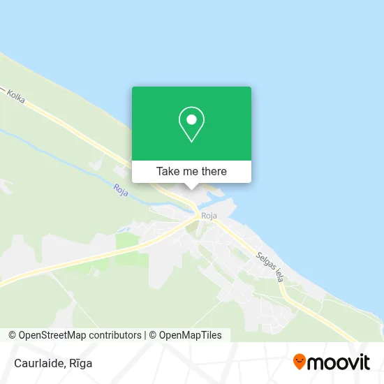 Caurlaide map