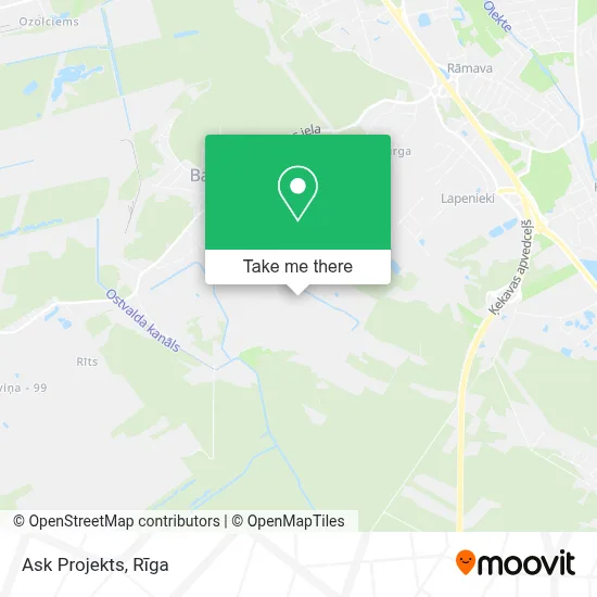 Ask Projekts map