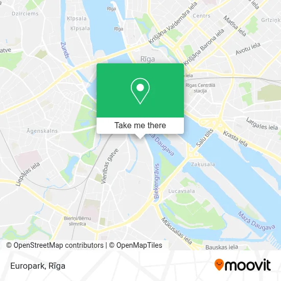 Europark map