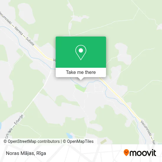 Noras Mājas map