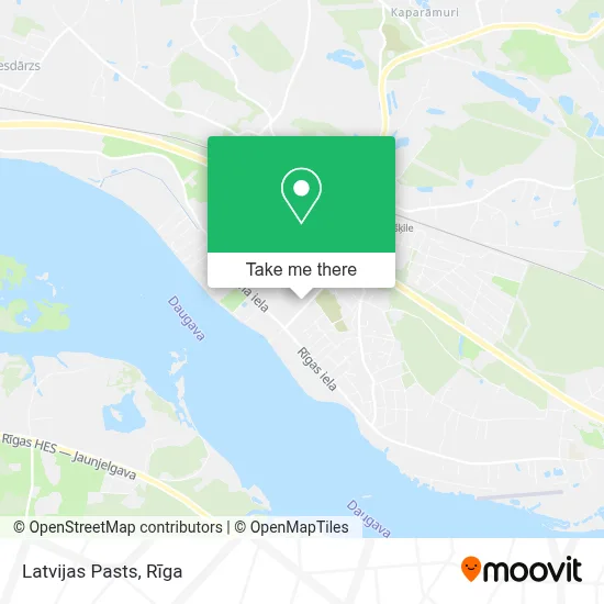 Latvijas Pasts map