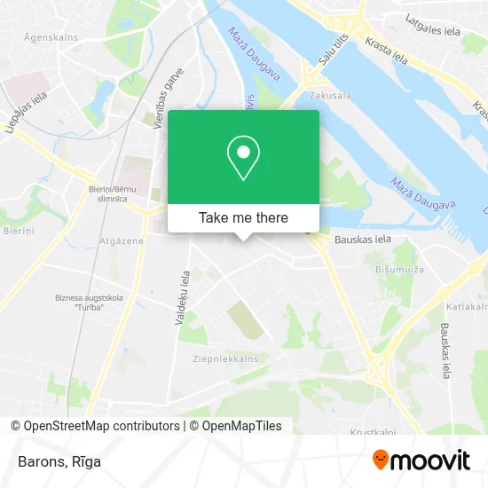 Barons map