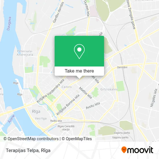 Terapijas Telpa map