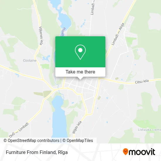 Furniture From Finland map