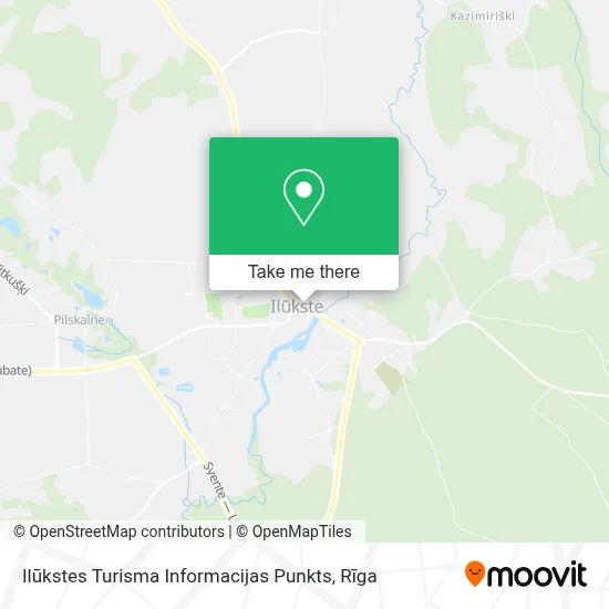 Ilūkstes Turisma Informacijas Punkts map