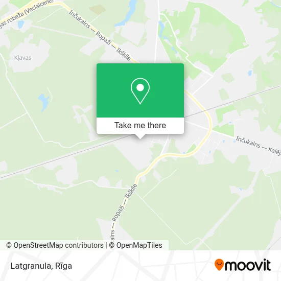 Latgranula map
