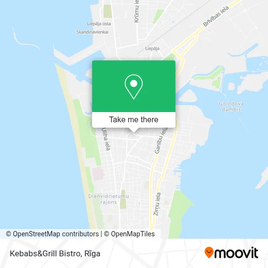 Kebabs&Grill Bistro map