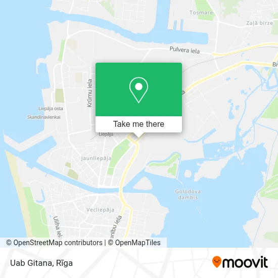 Uab Gitana map