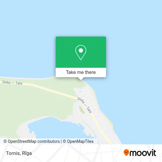 Tornis map