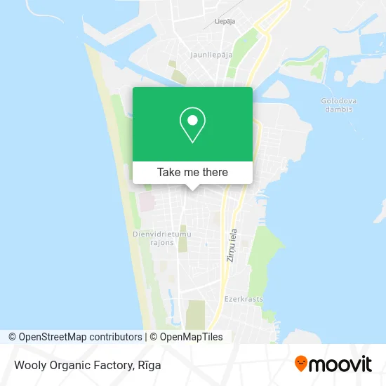 Wooly Organic Factory map