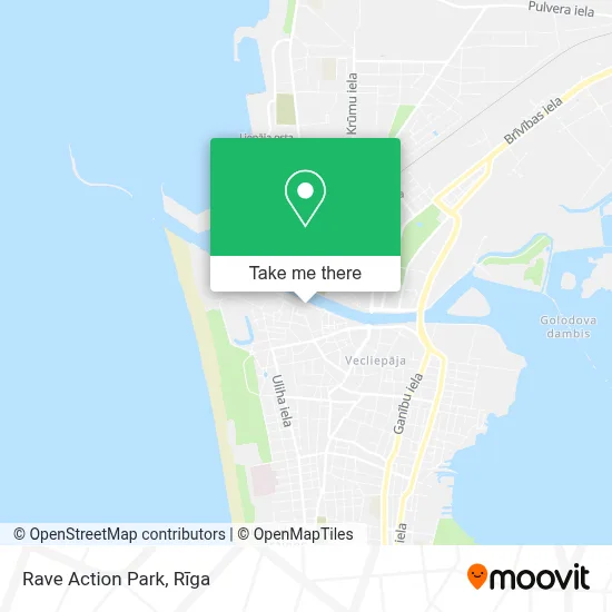 Rave Action Park map