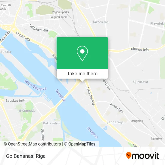 Go Bananas map