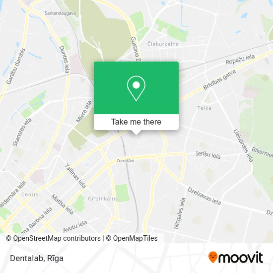 Dentalab map