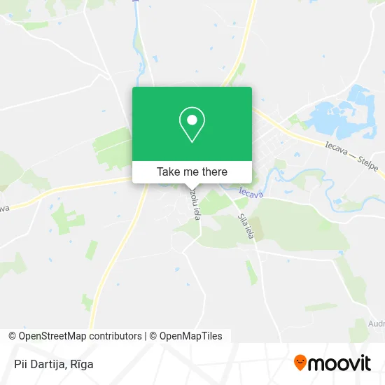 Pii Dartija map