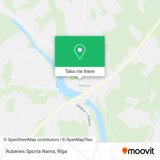 Rubenes Sporta Nams map