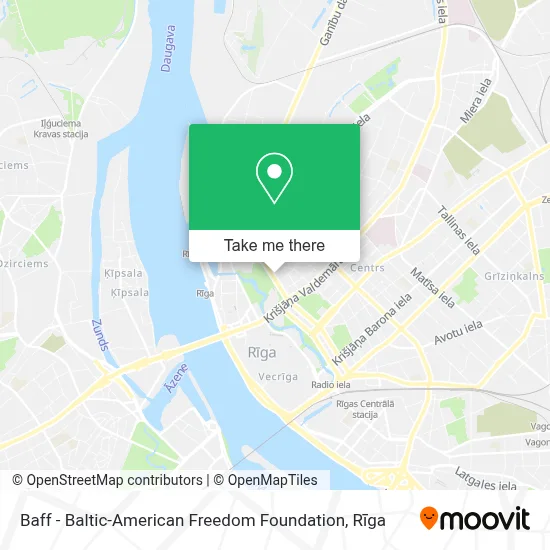 Baff - Baltic-American Freedom Foundation map