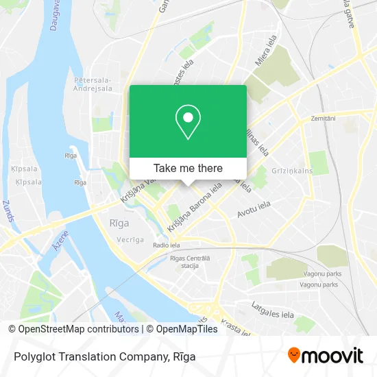 Polyglot Translation Company map