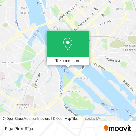 Riga Pirts map