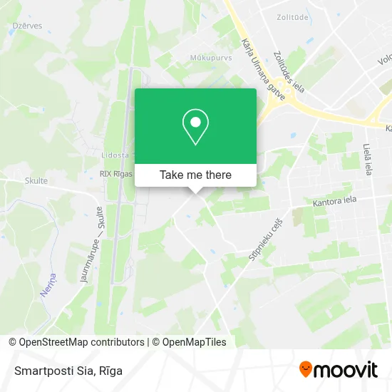 Smartposti Sia map