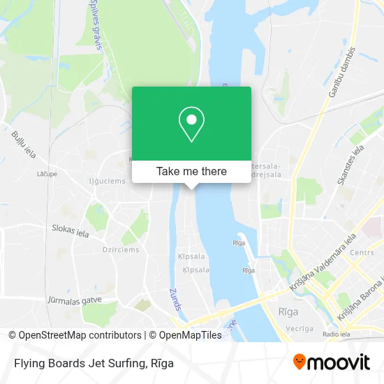 Flying Boards Jet Surfing map