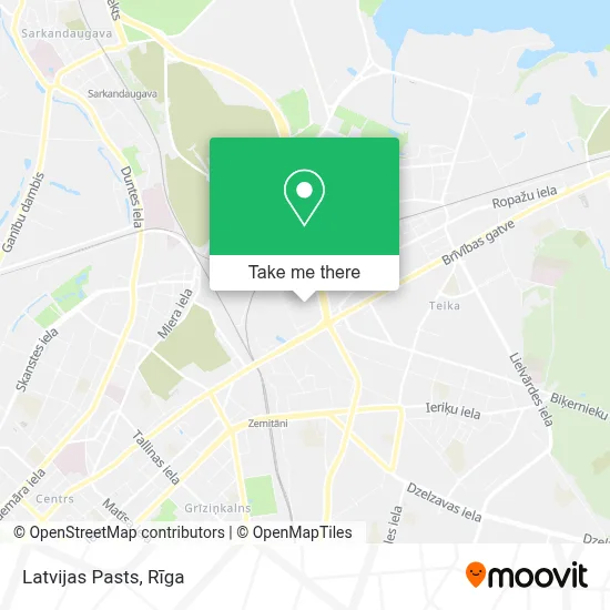 Latvijas Pasts map