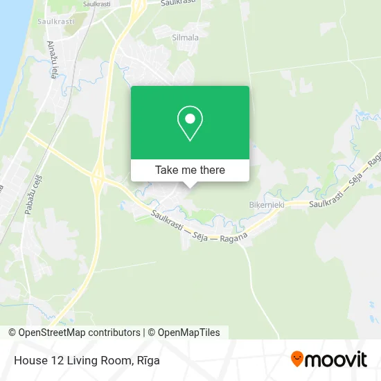 House 12 Living Room map