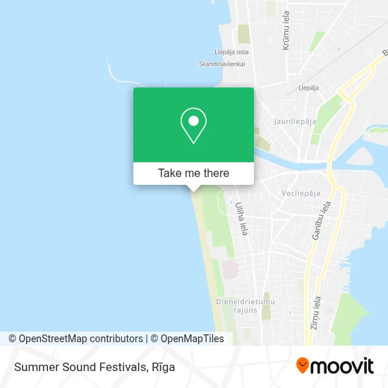 Summer Sound Festivals map