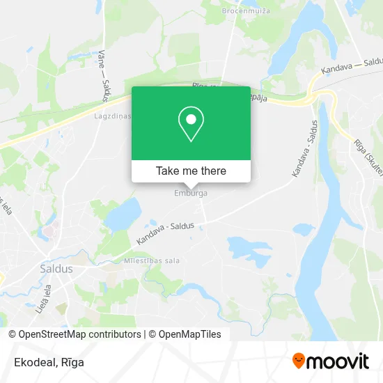 Ekodeal map