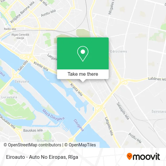 Eiroauto - Auto No Eiropas map