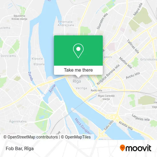 Fob Bar map