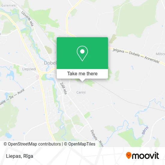 Liepas map