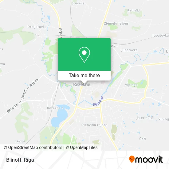 Blinoff map
