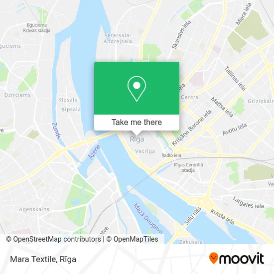 Mara Textile map