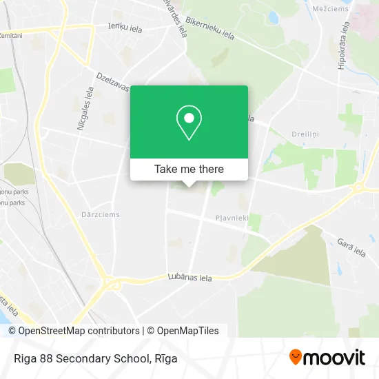 Riga 88 Secondary School map