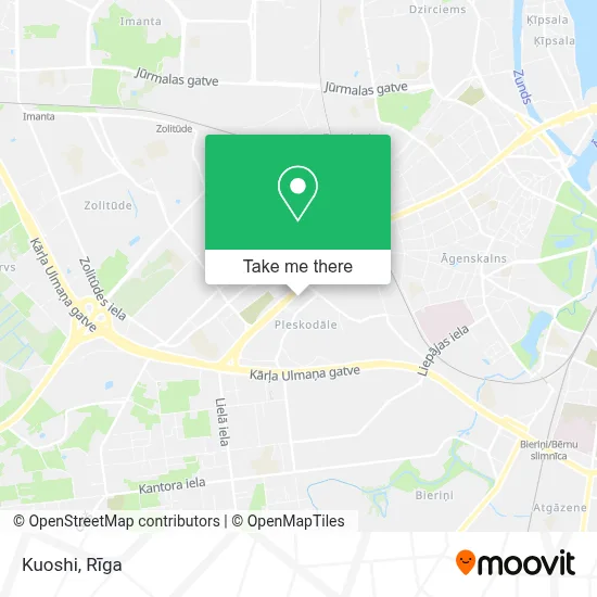 Kuoshi map