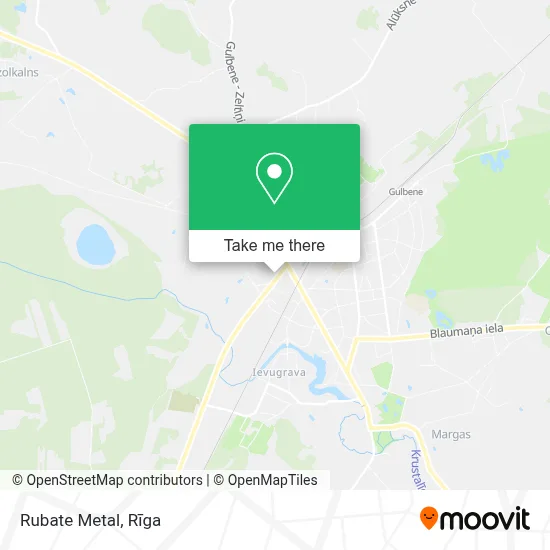 Rubate Metal map