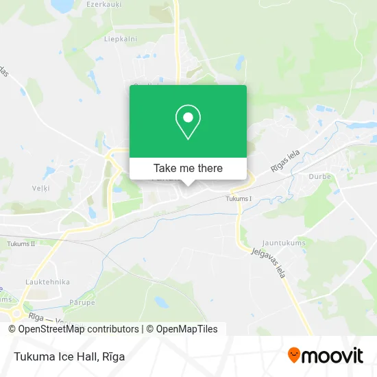 Tukuma Ice Hall map