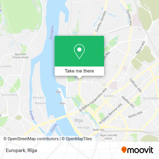 Europark map